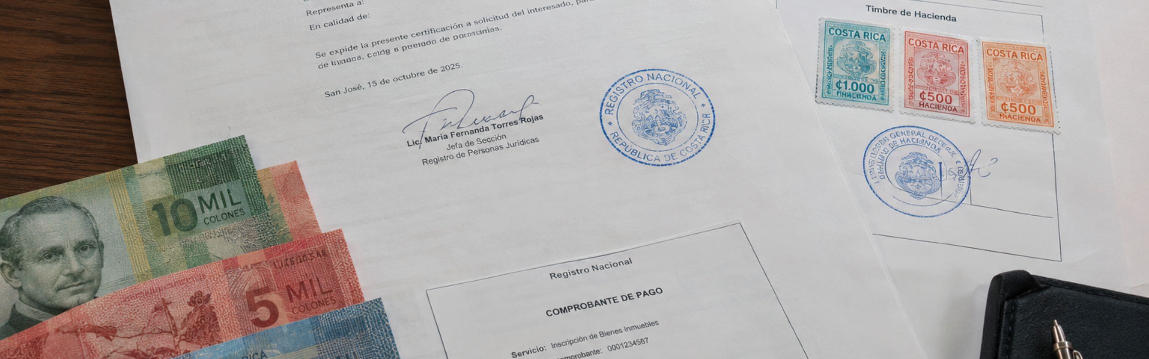 Transfer Tax, Registry Fees and Stamps in Costa Rica